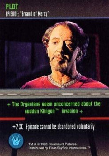 1996 star trek the card game