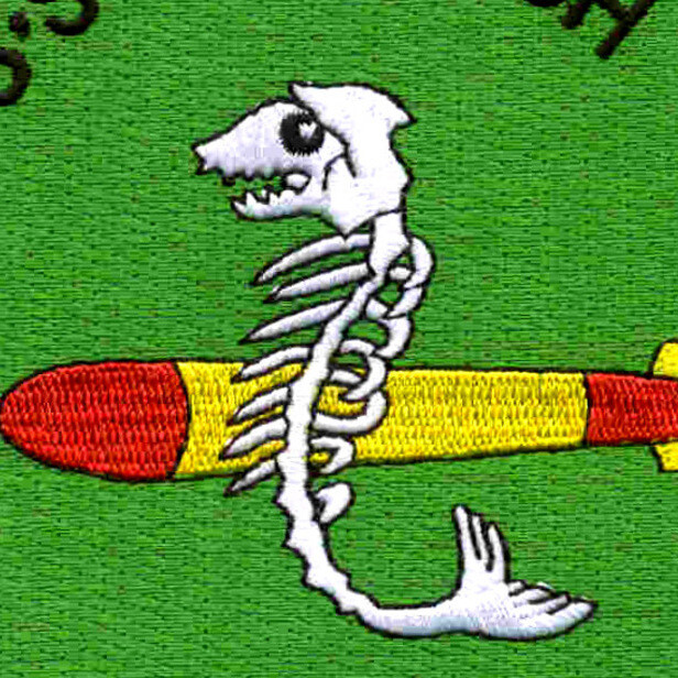 SS-223 USS Bonefish Patch - Version B