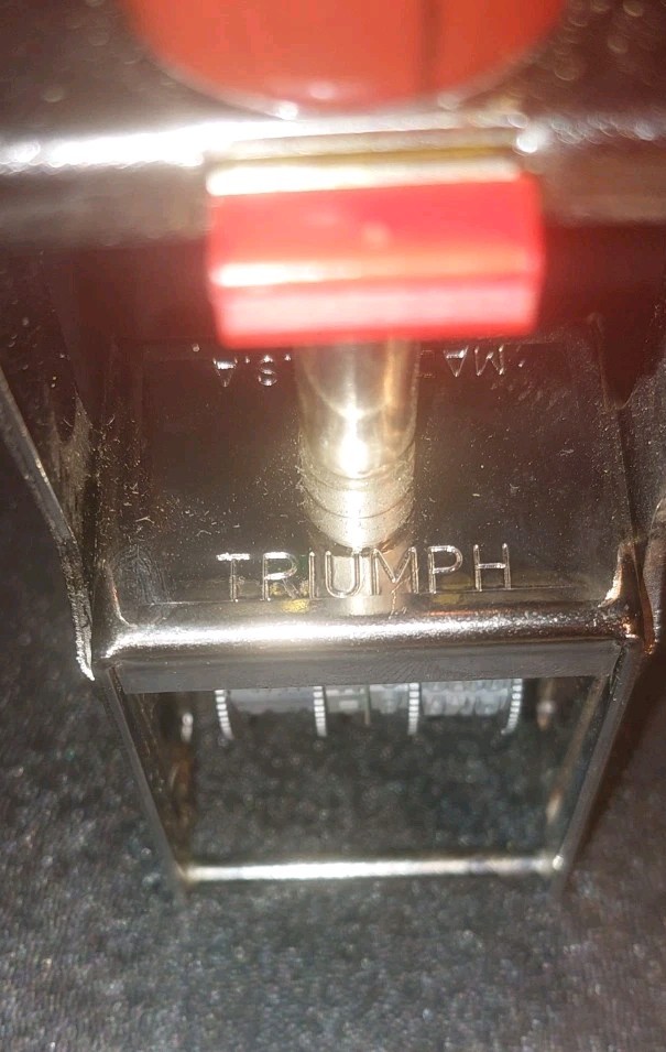 Vintage TRIUMPH Numbering Machine