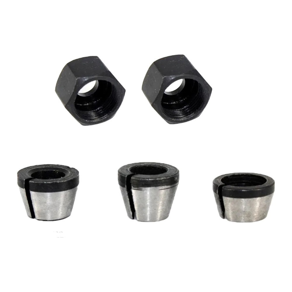 Professional Collet Chuck Adapter for Multi Purpose Chuck Conversion 5pcs Set