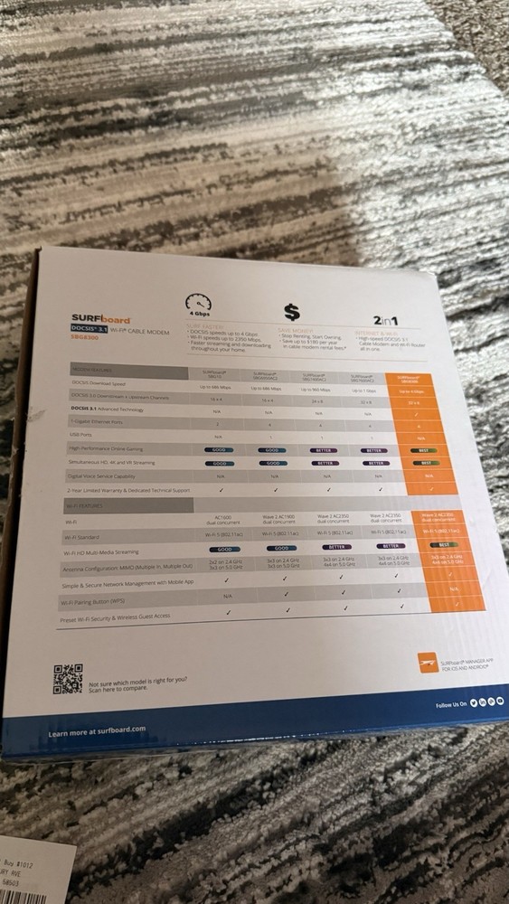 Arris Wifi Router