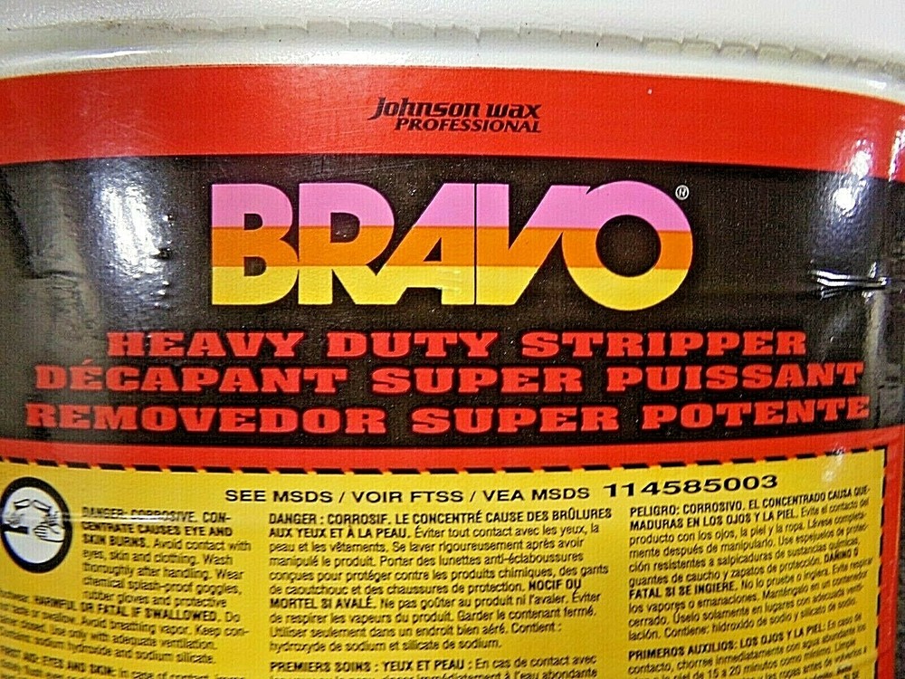 1 GALLON OF JOHNSON ABILITY ONE Floor Stripper (DC)
