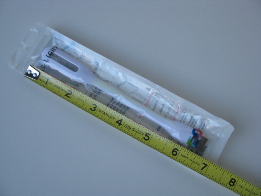 USB LED Light Plug PC Computer Port Flexible for Laptops Bendy Power Banks WHITE