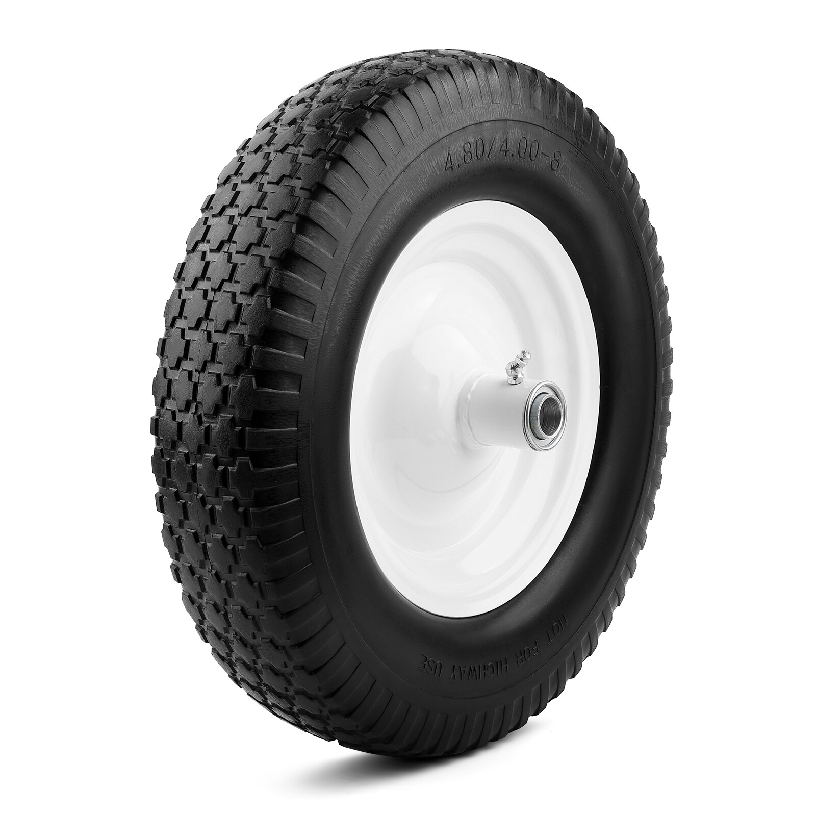 16-inch Flat Free Wheel Barrow Tire - NEVER HAVE A FLAT AGAIN - FREE SHIPPING