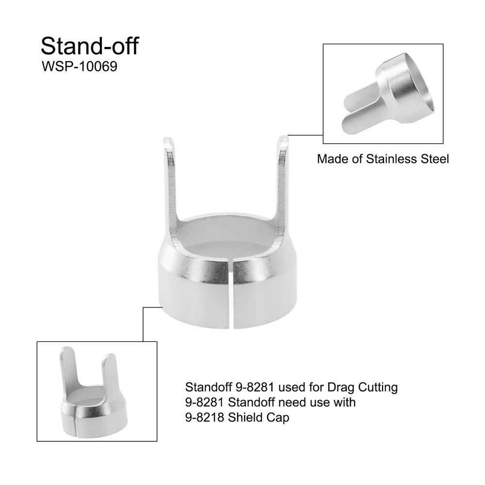 3Pcs Practical WS 9-8281Plasma Torch Standoff For Thermal Dynamics SL60 SL100