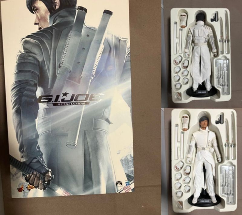 Hot Toys MMS193 Storm Shadow GI Joe Retaliation Cobra Ninja 1/6 Used Rare Japan