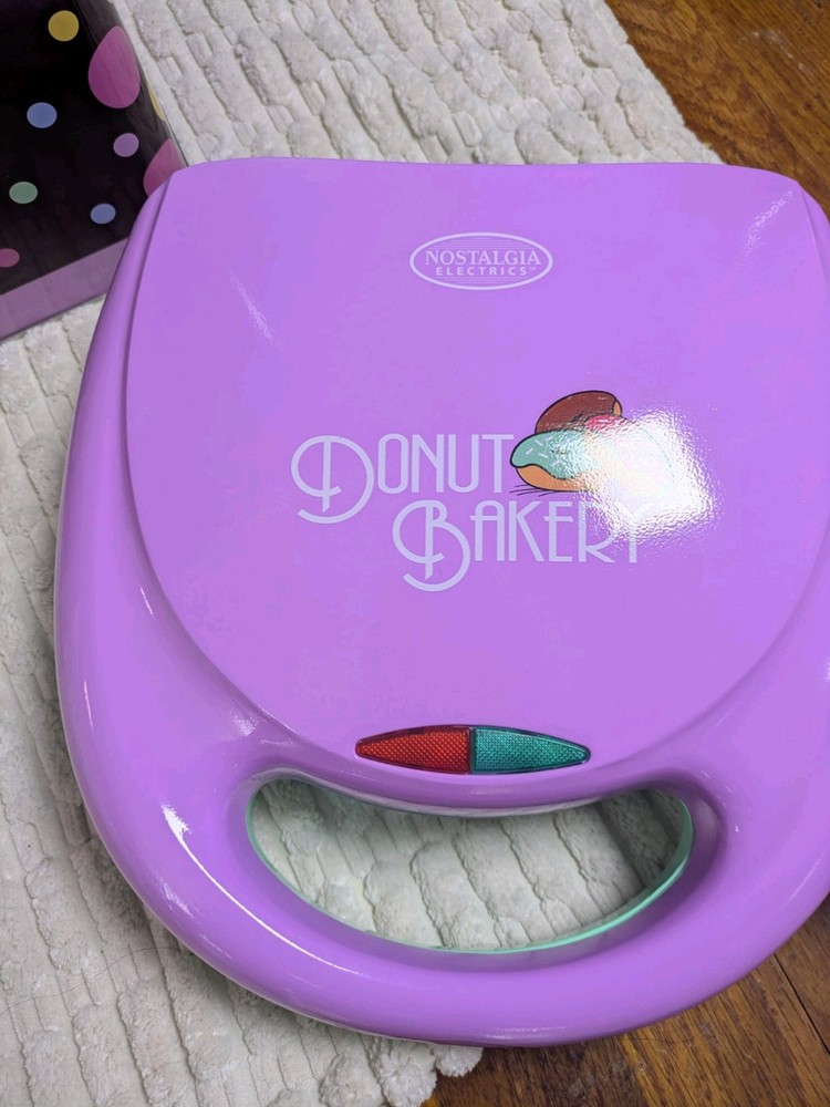 Donut Bakery By Nostalgia Electrics In Original Tin