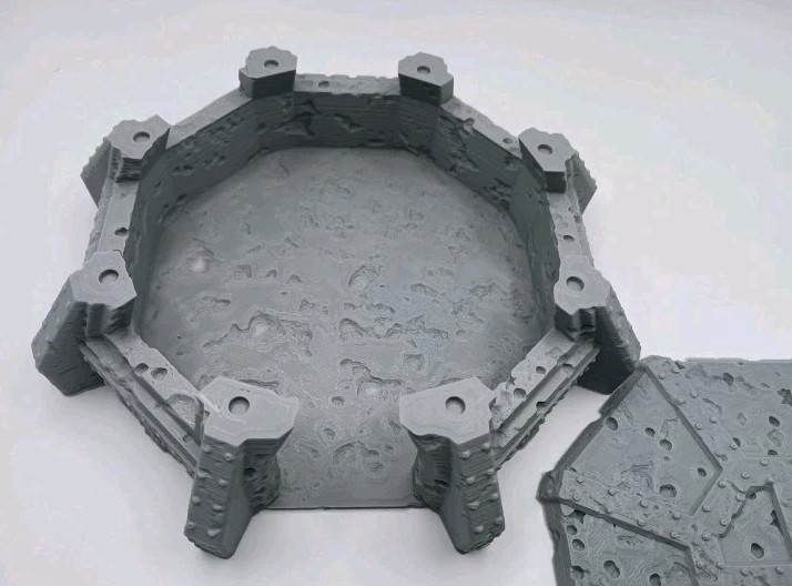 Terrain Scenery Modular Bunker