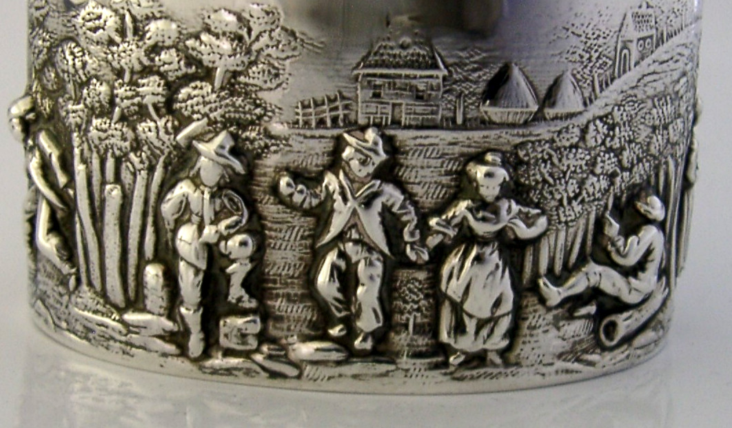 BEAUTIFUL CHESTER 1899 VICTORIAN SOLID STERLING SILVER TEA CADDY BOX ANTIQUE