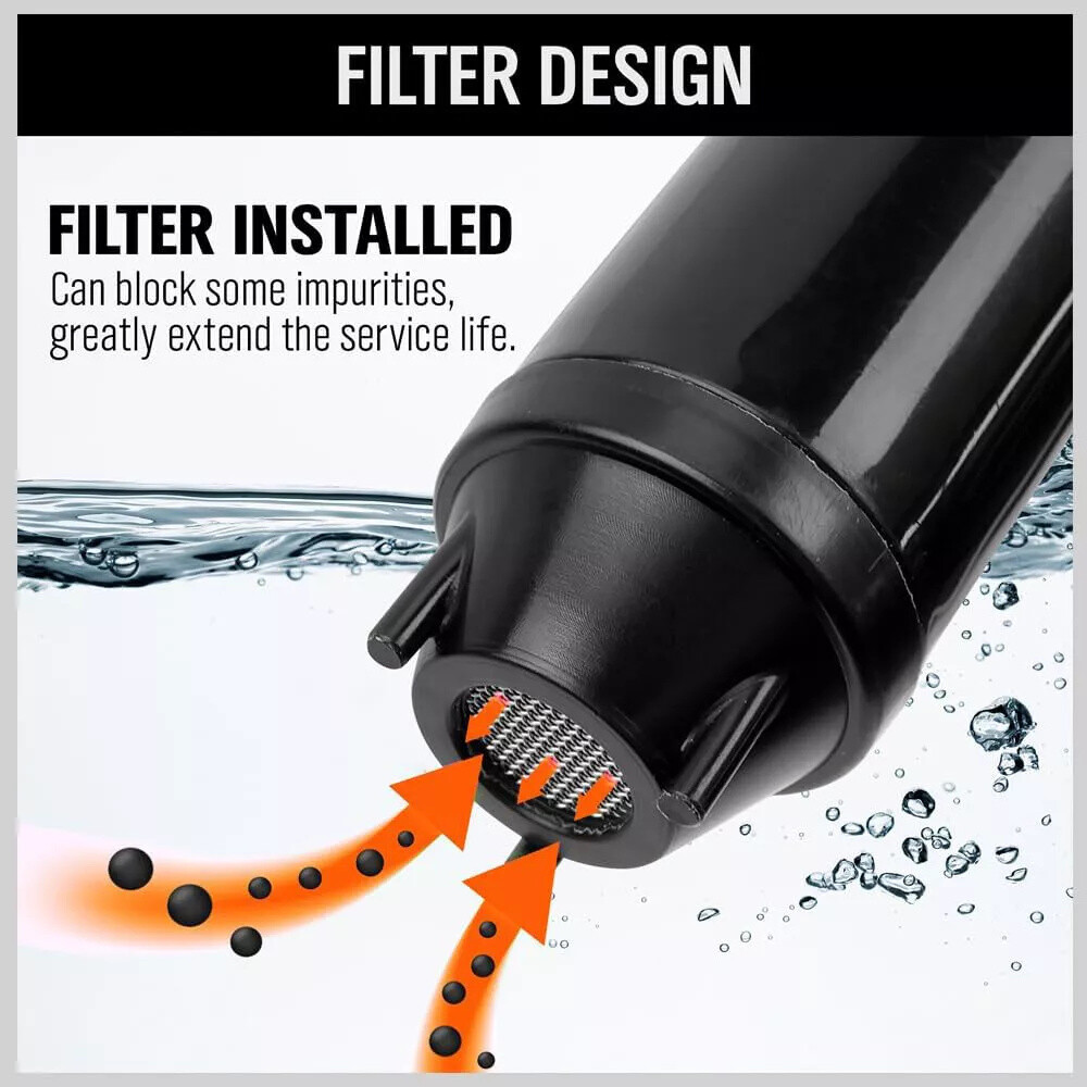 2.4 GPM Powered Battery Quick Liquid Fuel Transfer Pump with Flow Control Nozzle