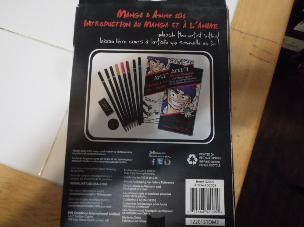 Magna & Anime 101 Art set