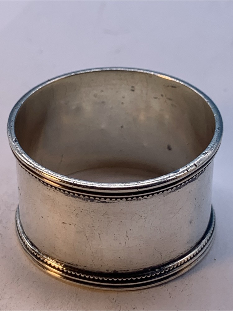 Vintage Sterling Silver Napkin Ring