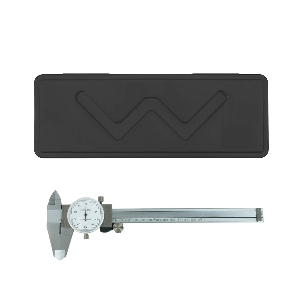 Dial Caliper Shockproof Dial Caliper Precision Caliper with Watch 0-6" Range,...