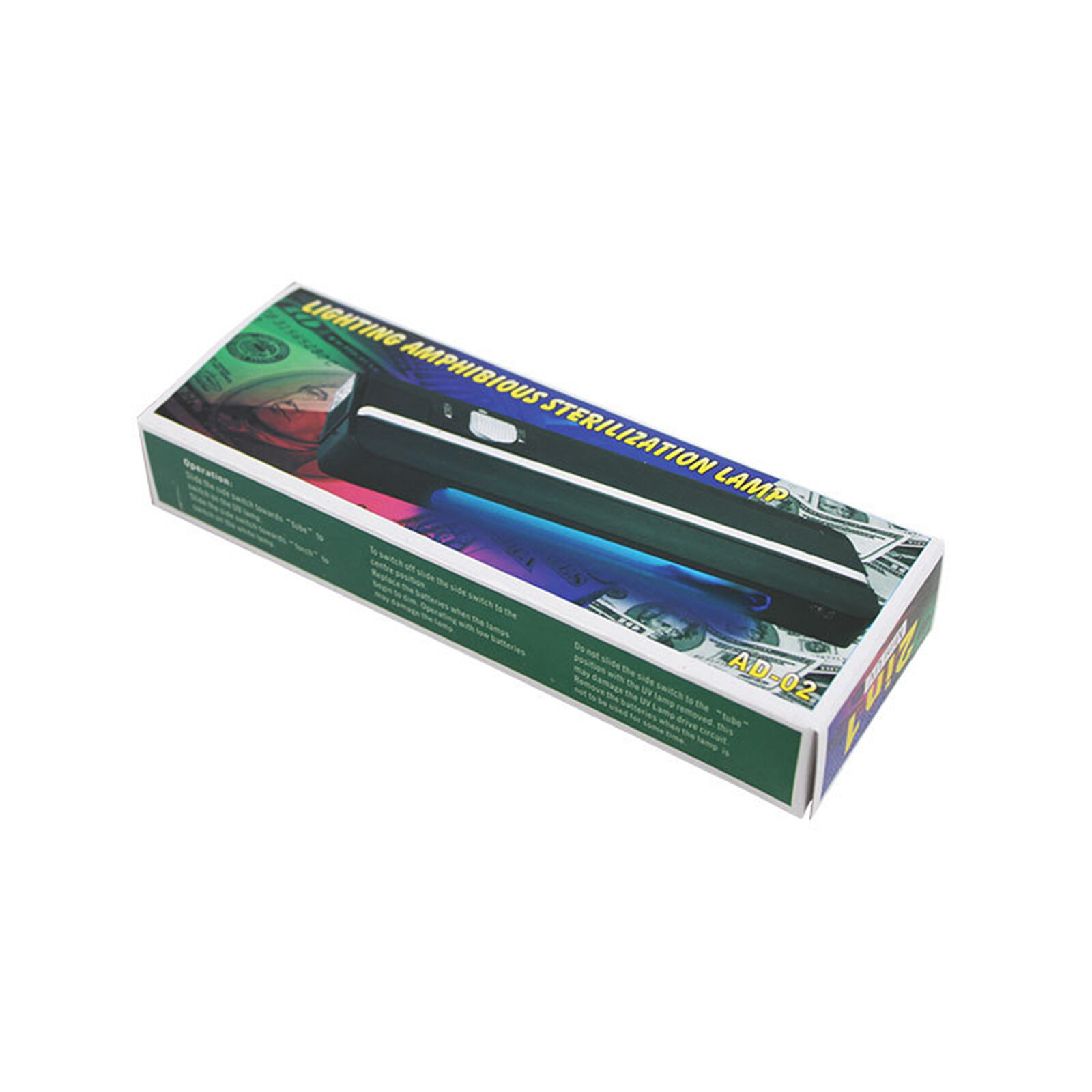 254nm Light Ultraviolet UV ShortWave & Lamp for Fluorescence Stamps &Banknote US