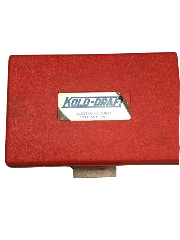 Kold Draft Electronic Cuber Feild Analyzer