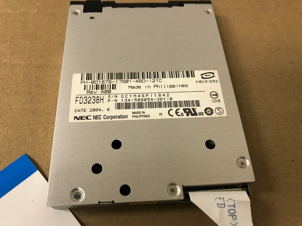 NEC Internal slim Floppy Disk Drive FD3238H