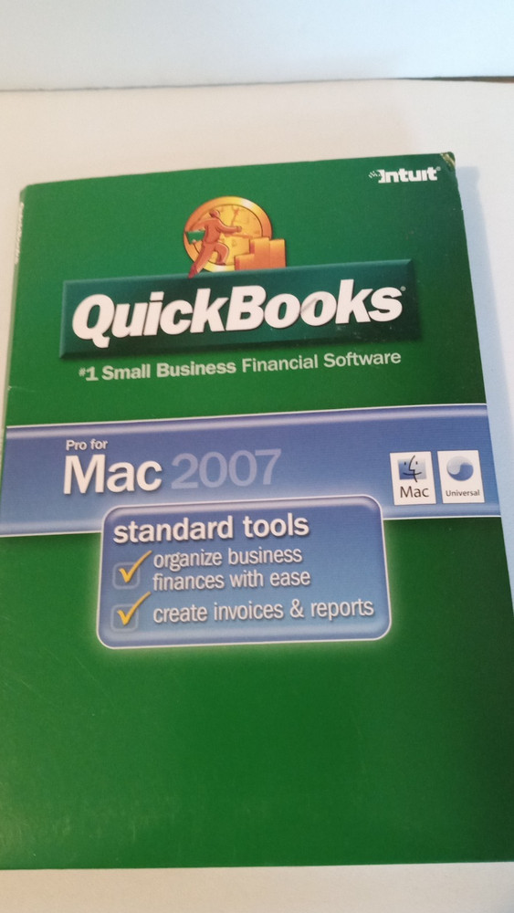 QuickBooks Pro For Mac 2007 w/ Product Key