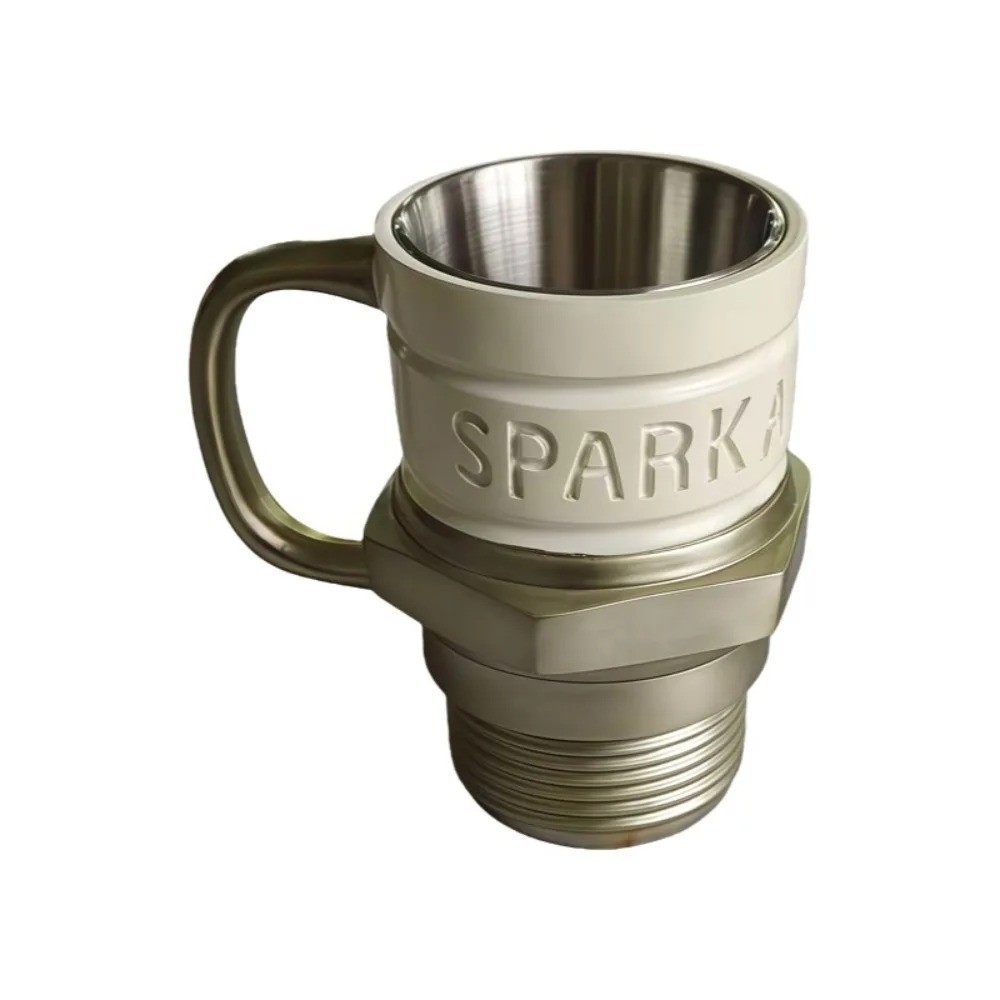 Spark Plug Coffee Mug Creative Engine Design Cup for Car Lovers