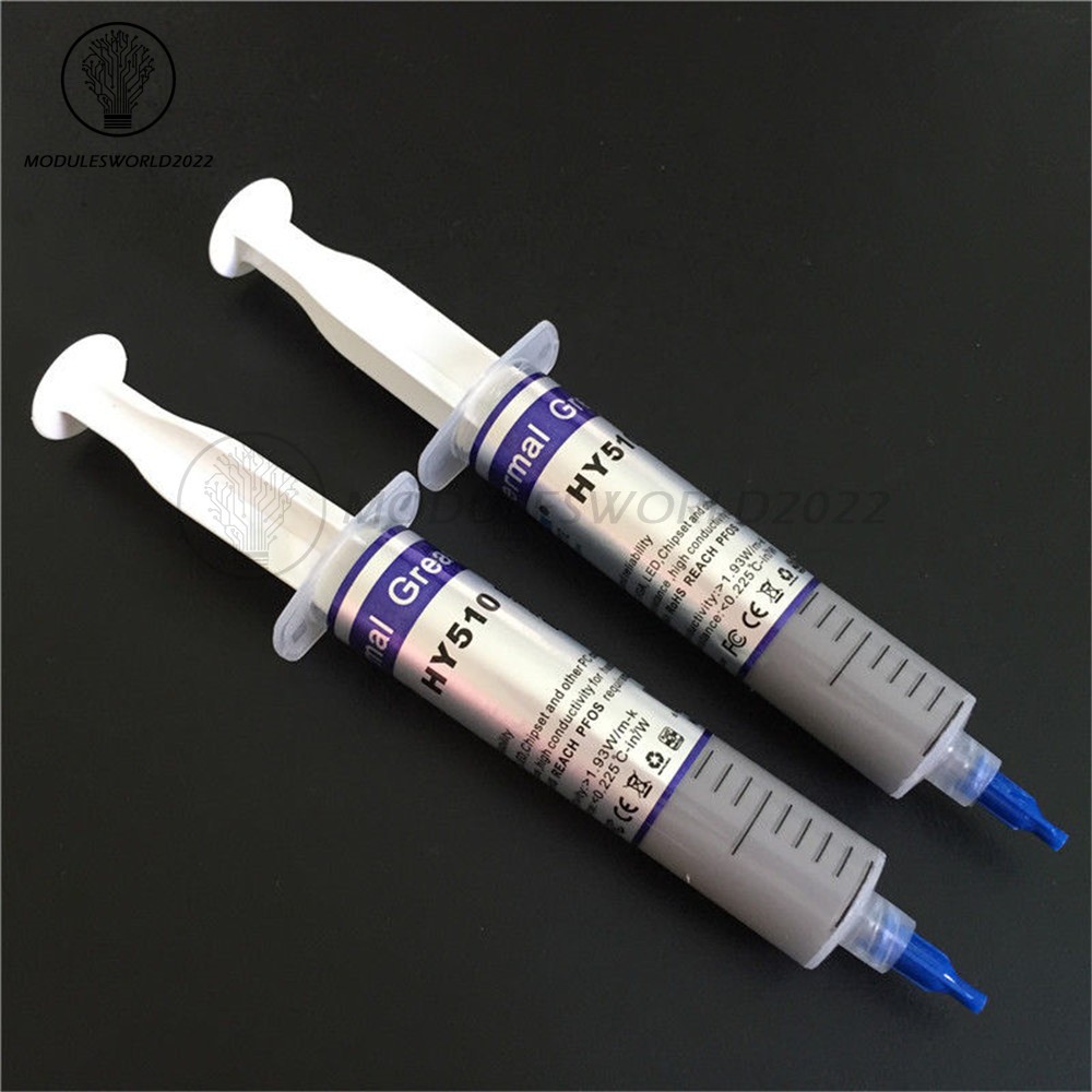 10PCS 30g Grey Thermal Conductive Grease Paste For CPU GPU Chipset Cooling HY510