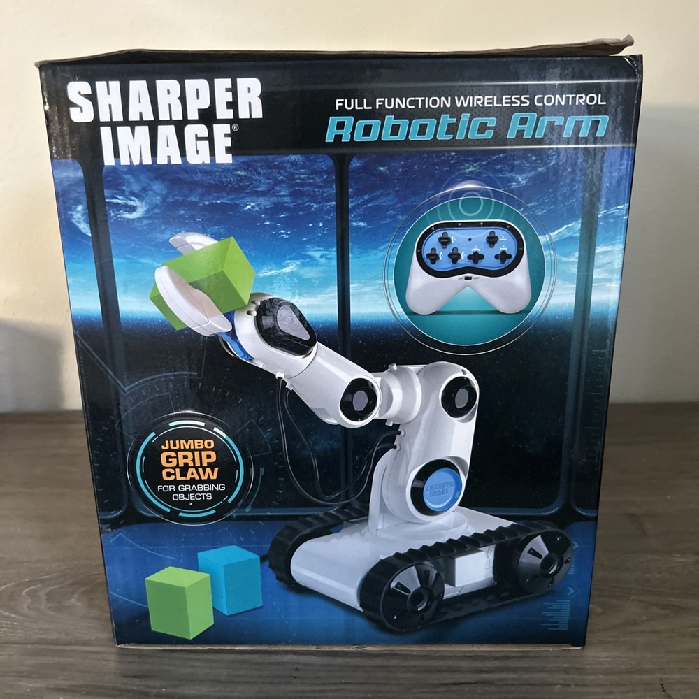 Sharper Image Full Function Wireless Control Robotic Arm - NEW