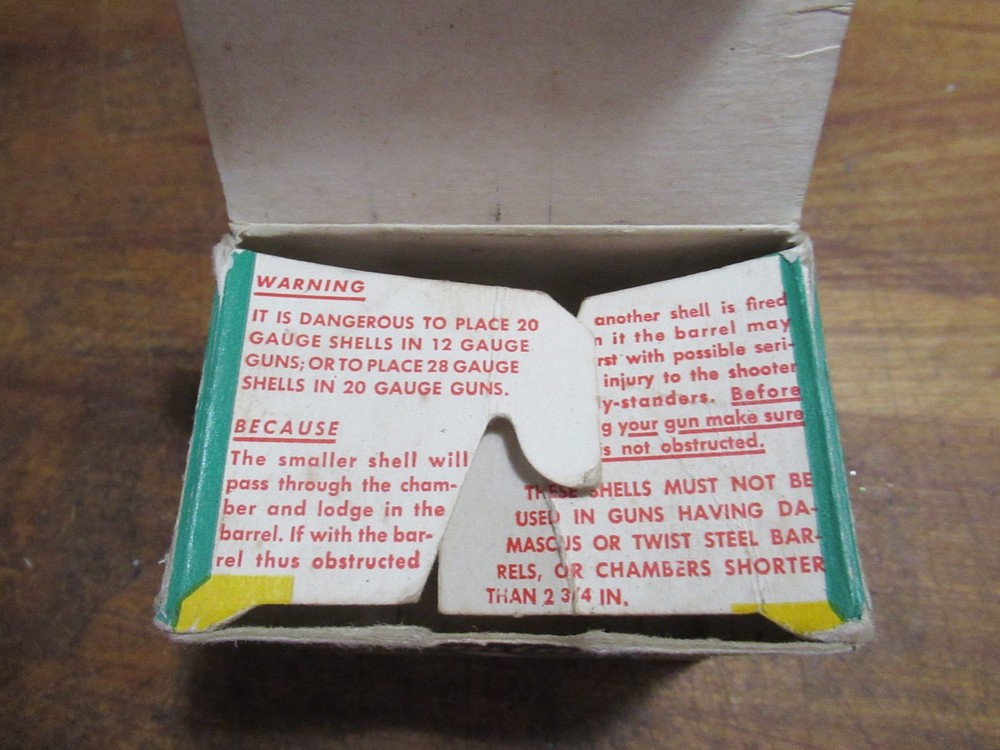 Empty Ammo Box Remington Express 20 Ga Shotshell box
