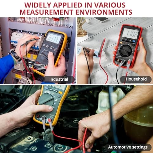 25-Piece Silicone Multimeter Leads Kit CAT Ⅲ 1000V 20A with Replaceable 25PCS