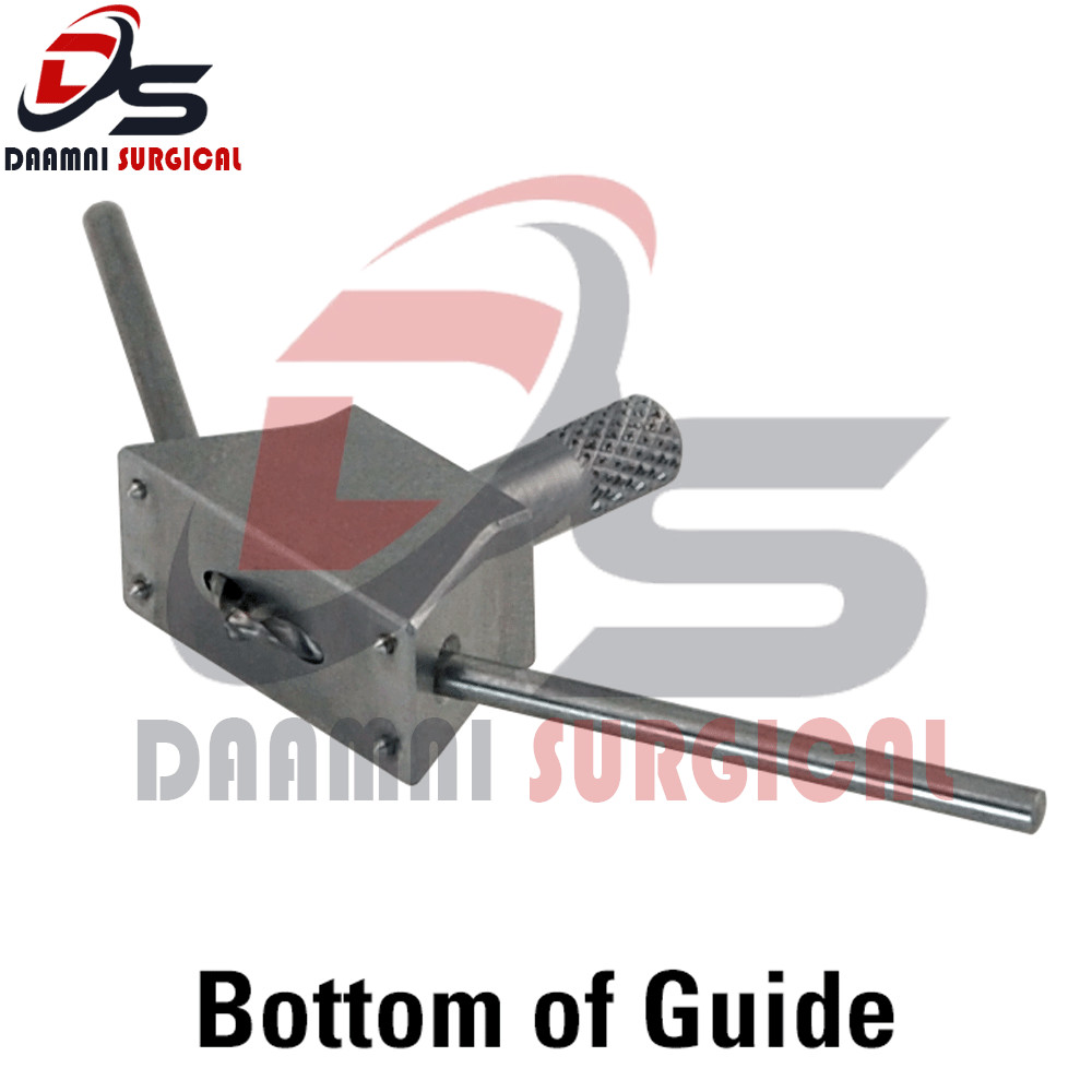 Brow lift drill guide