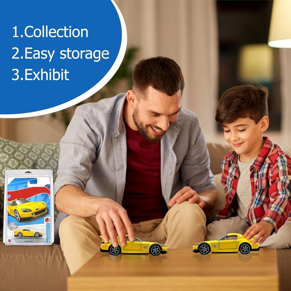 50 Pack Protector Case Plastic Display For Hot Wheels & Matchbox Basic Cars 1:64