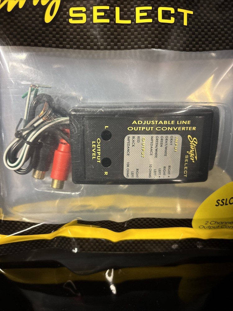 Stinger Select SSLOC2 2-Channel Adjustable Line Output Converter