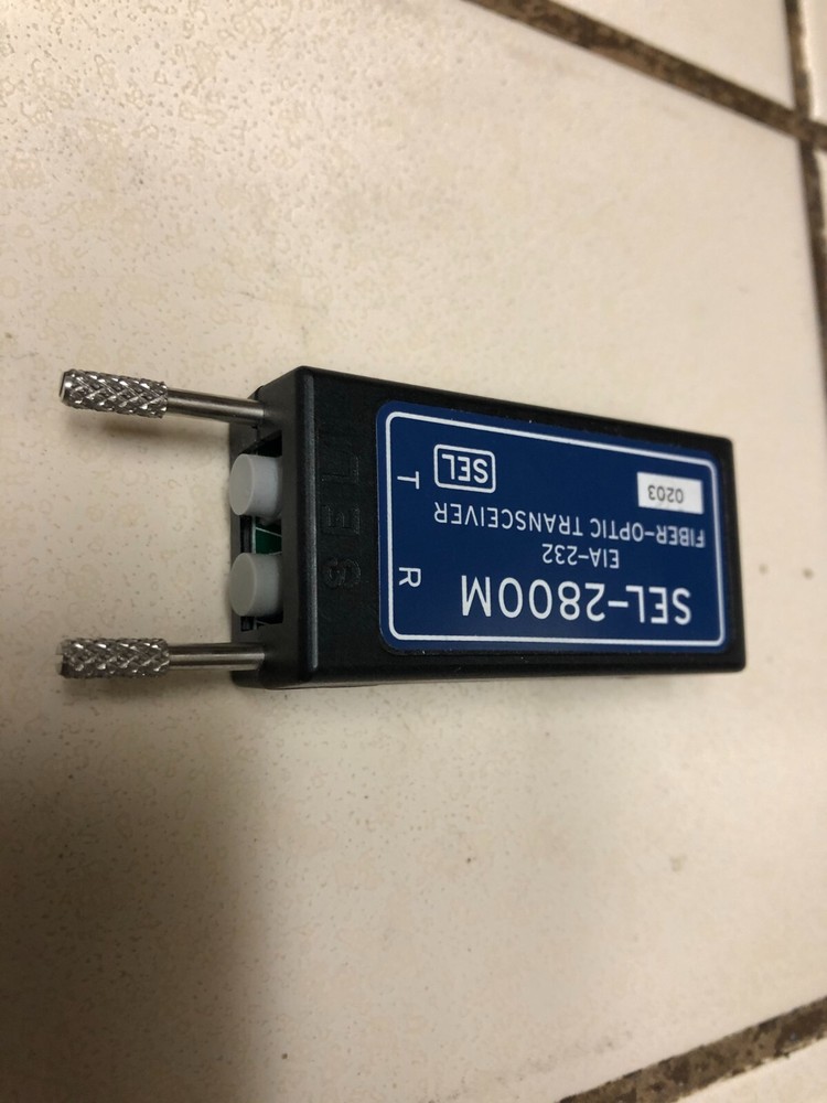 SEL-2800M EIA-232 FIBER-OPTIC TRANSCEVER