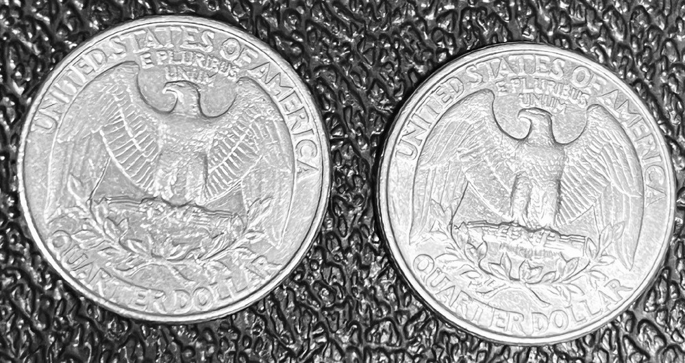 Washington Quarter Lot 12 2 PIECES 1994D
