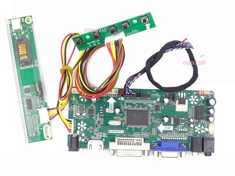 HDMI DVI VGA LCD Controller board driver Kit Diy for CLAA154WB04 1280X800 panel