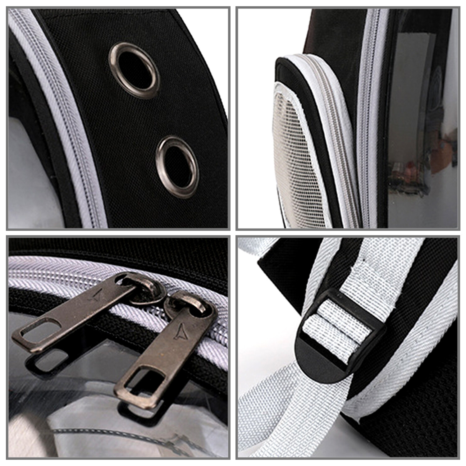 Pet Portable Carrier Backpack Space Capsule Travel Dog Cat Bag Transparent US