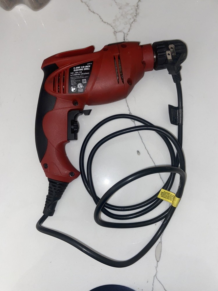 Hyper Tough 5-amp 3/8" Electric Drill Corded