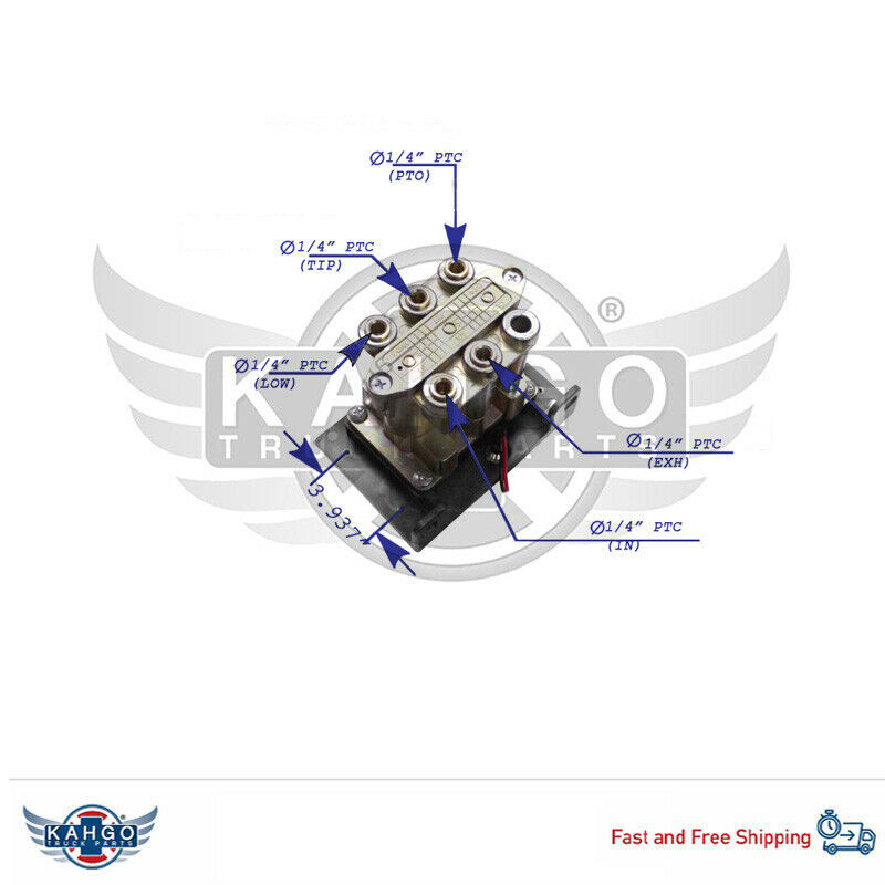 Control Valve PTO/Dump Pump VPHPV 170.AV295 329358X