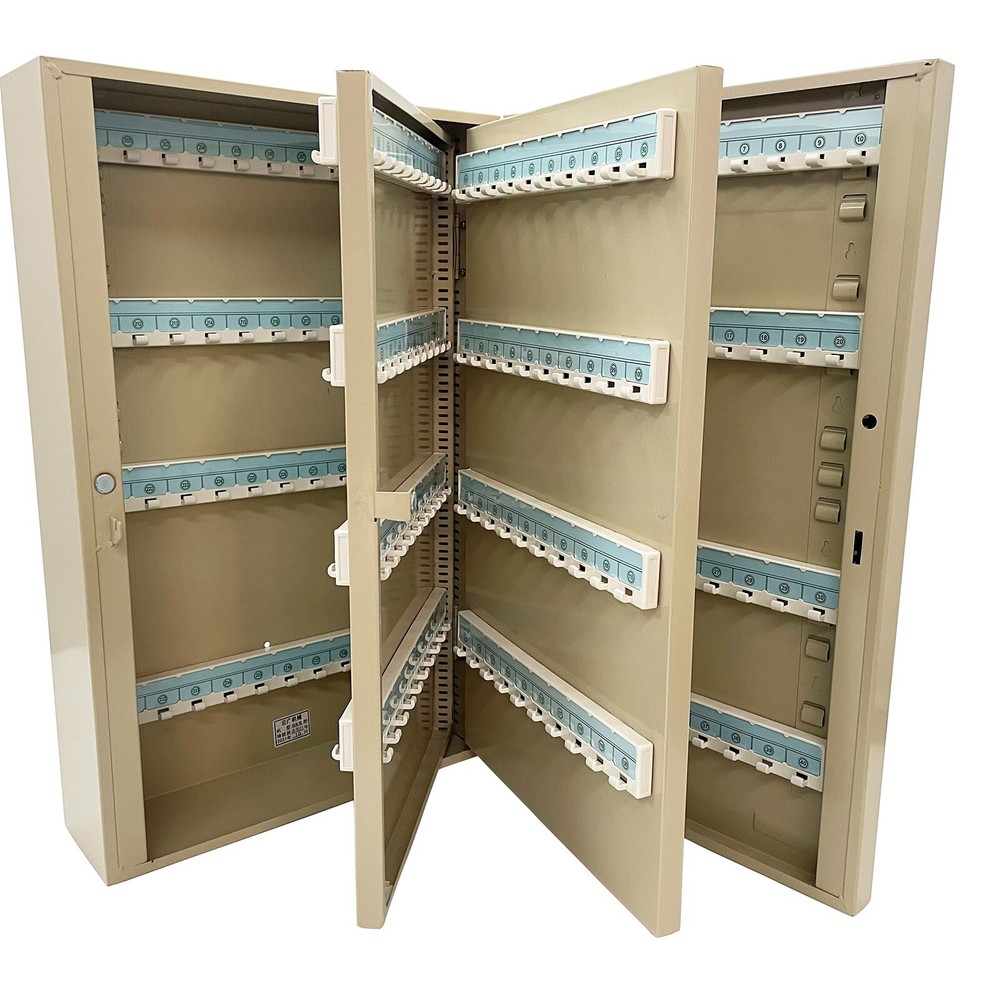 Key Cabinet 240 Hooks Wall Mount Lock Box Storage Key Boxes Collectables