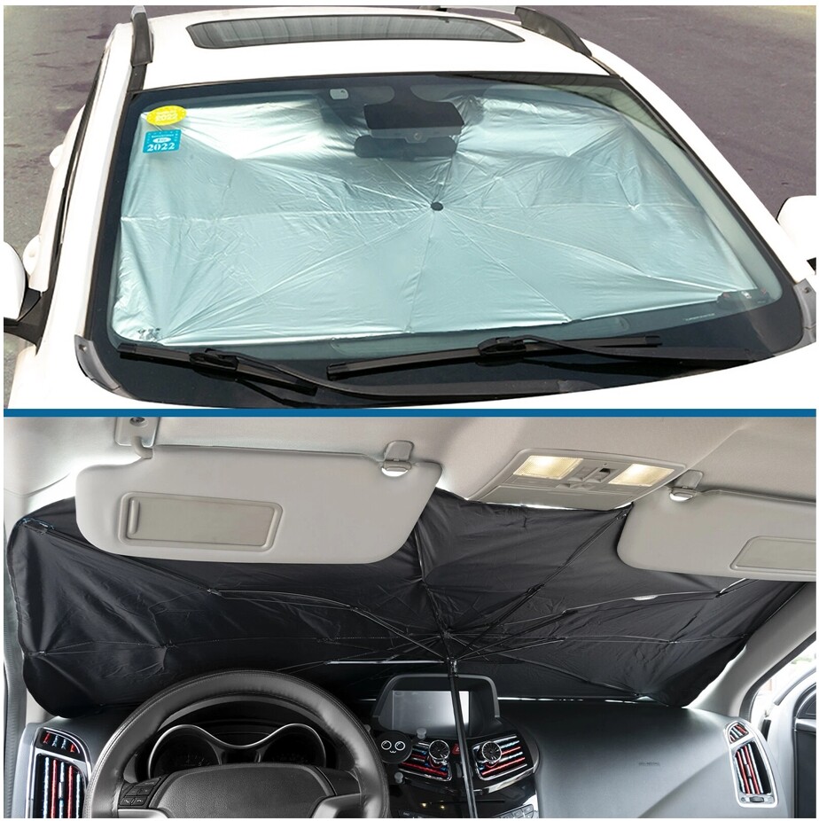 Foldable Car Windshield Sunshade Front Window Cover Visor Sun Shade Umbrella 1pc