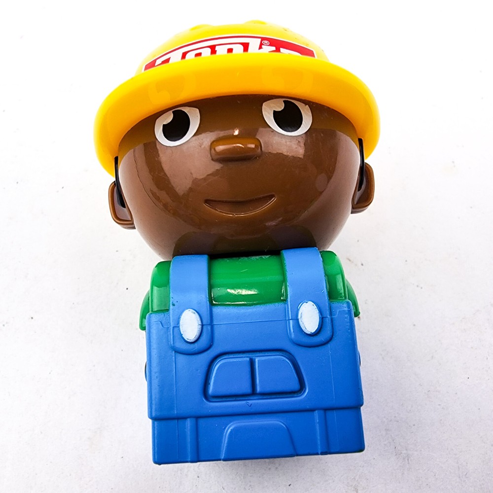 Tonka Mighty Builders Construction Site Worker Figure Replacement Hard Hat 2017