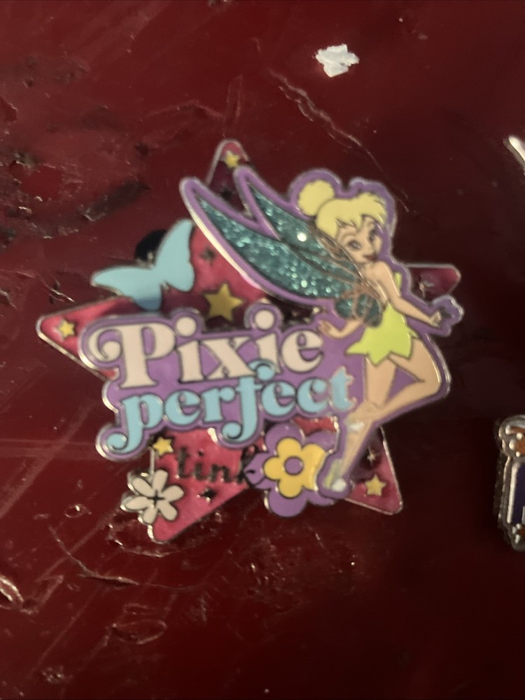 2x Disney Tinker Bell First Release & Princess Completer Pins