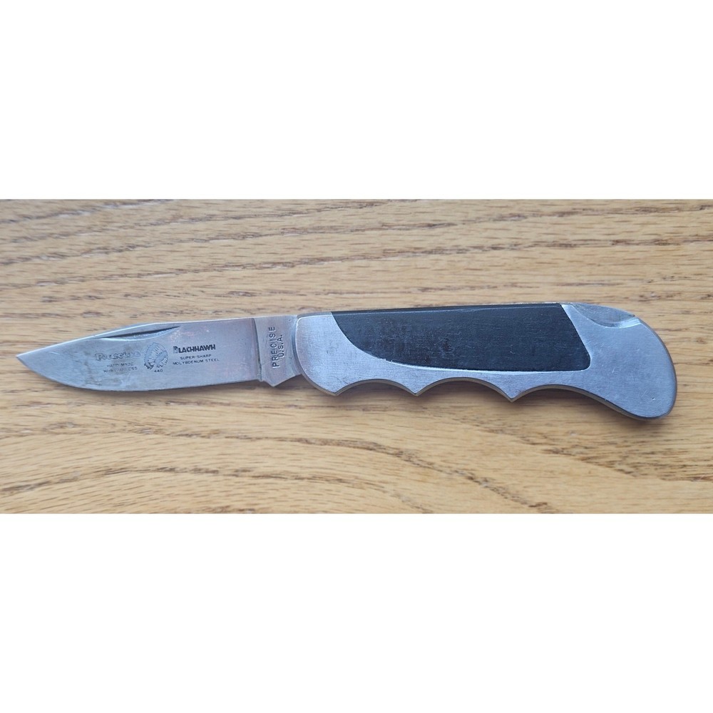 Precise Blackhawk #16414 Single Blade Pocketknife and sheath