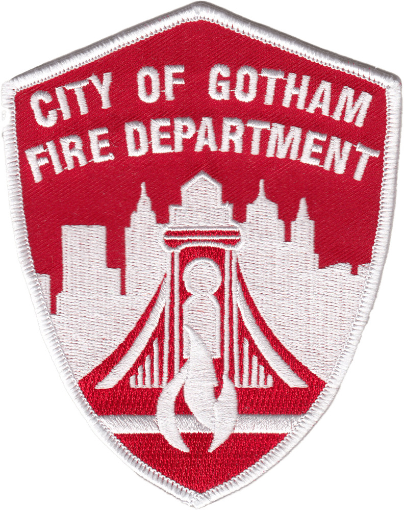 GOTHAM CITY FIRE DEPARTMENT SHOULDER PATCH
