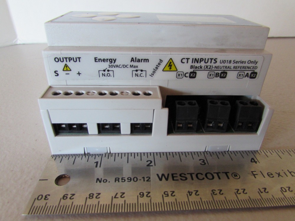 VERIS Enernoc DIN Rail Mount Compact Power Meter E50C2A-E5 E50 Series Made in US