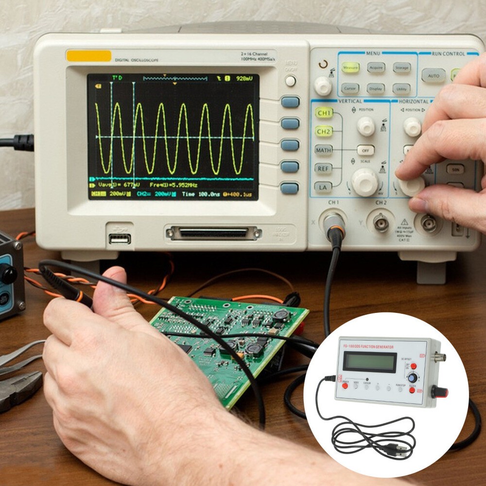 Frequency with Speaker Sine Triangle Square Function Kit