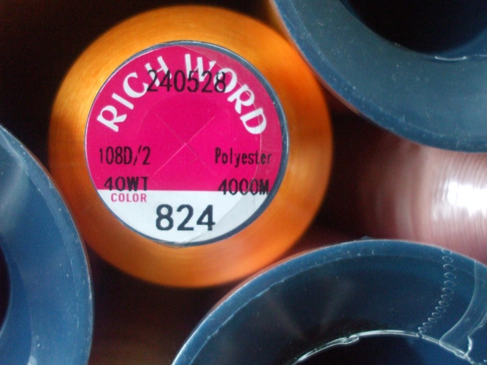 98 SPOOLS OF POLYESTER EMBROIDERY THREAD 40 WT