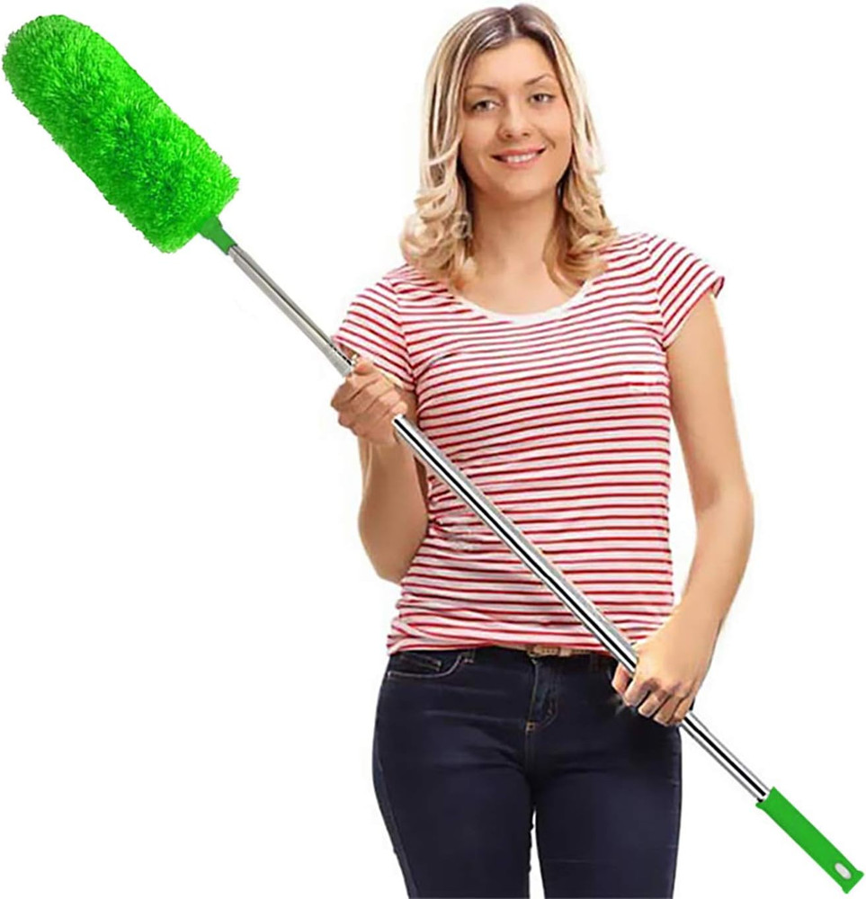 Microfiber Feather Duster Extendable Duster with 100 inches Extra Long Pole, Ben