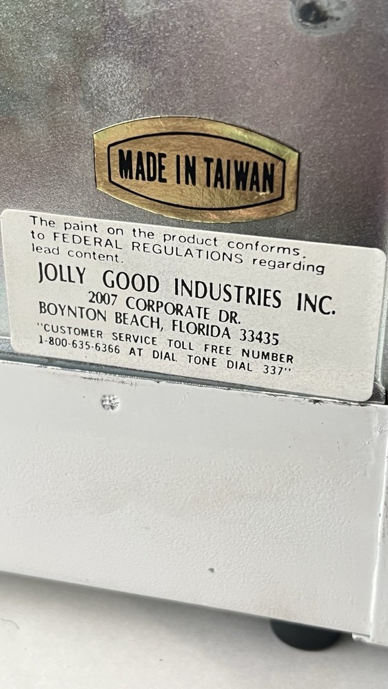WHITE Jolly Good Stick Gum Vending Machine - NO Key