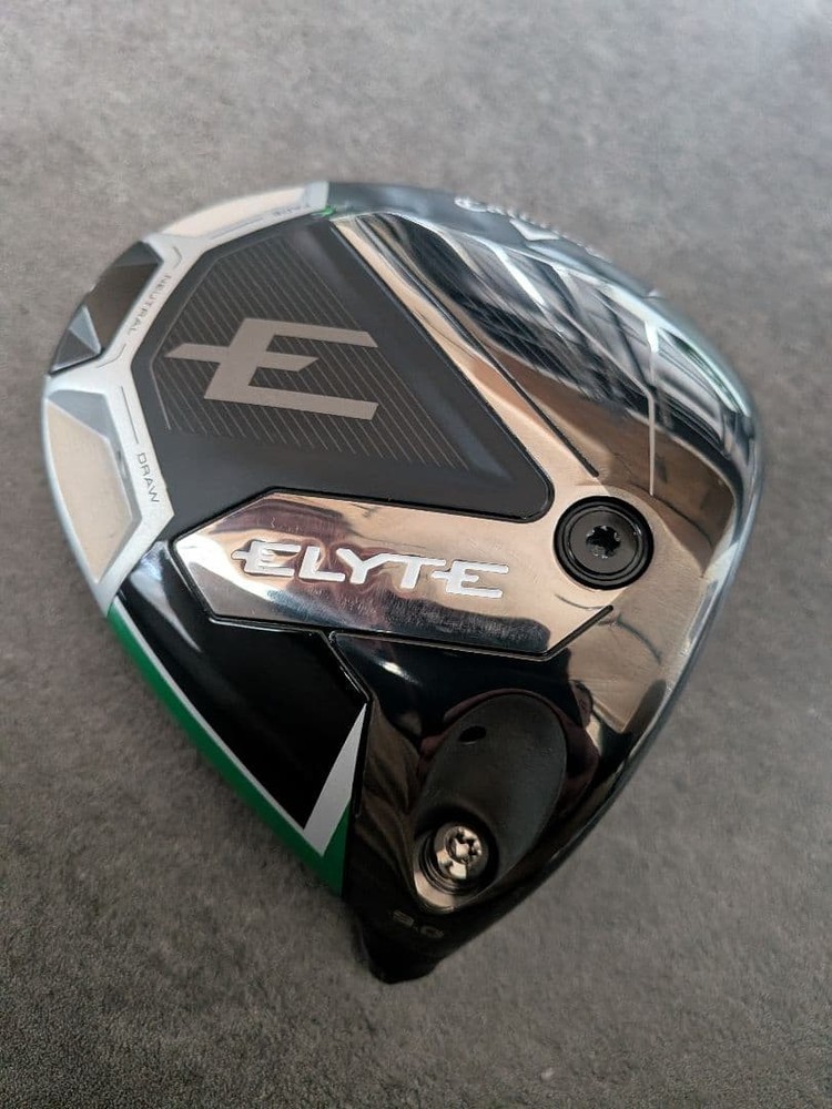 Callaway ELYTE Driver 9deg RH Head Only head Cover Used