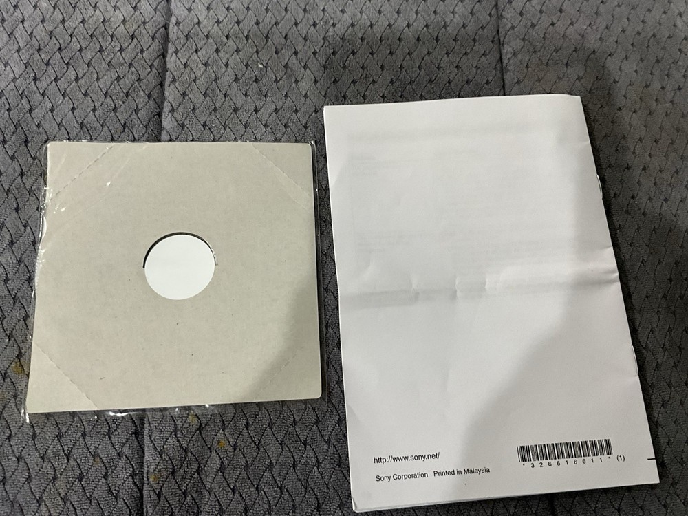Sony SonicStage Atrac3plus OpenMG Version 2.0U + GUIDE For Walkman CD-ROM