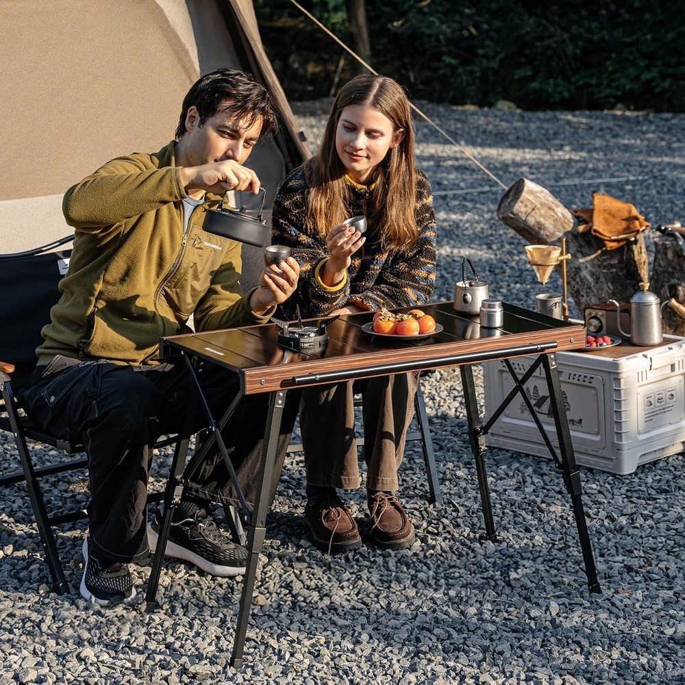 Upgraded IGT Camping Table, Height Adjustable IGT Cook System