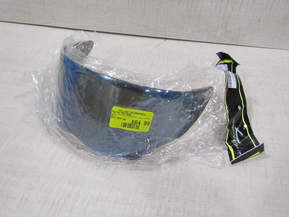 SCORPION KDF-19 BLUE FACESHIELD 75-1830